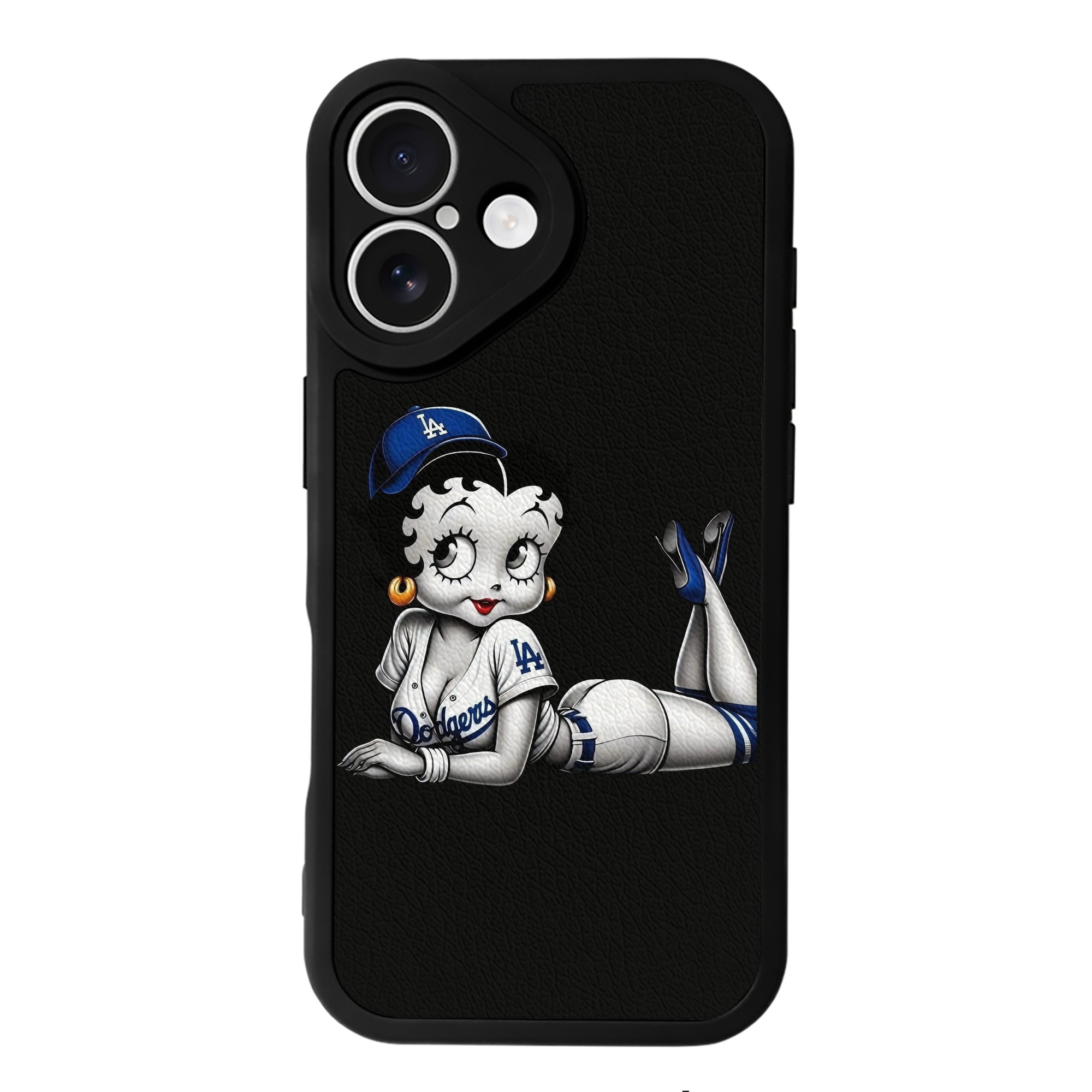  IPhone 16 Silicone Leather Case – UV Print, Lambskin Texture – Perfect Fit, Wireless Charging Compatible, Scratch Resistant, Precise Cutouts – Stylish Protection For IPhone 16